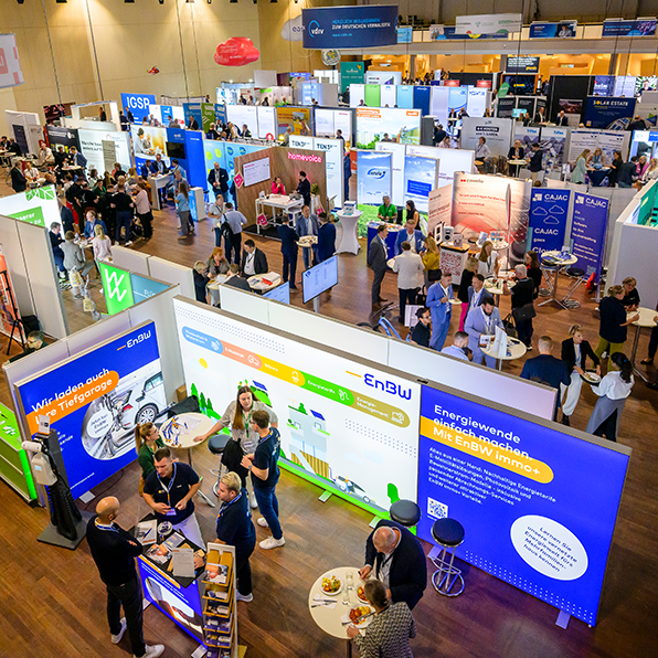 Aussteller VIDV Messe Deutscher Verwaltertag Messehalle
